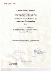 Manufacturer Certification